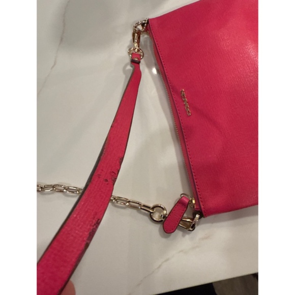 Hot Pink COACH  Small Cross Body Purse - Picture 8 of 9